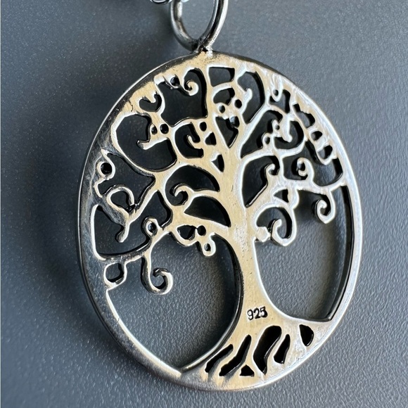Sterling Silver Tree of Life Necklace - Picture 5 of 7
